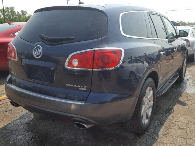 5GAER23788J108843 - 2008 BUICK ENCLAVE CX BLUE photo 4