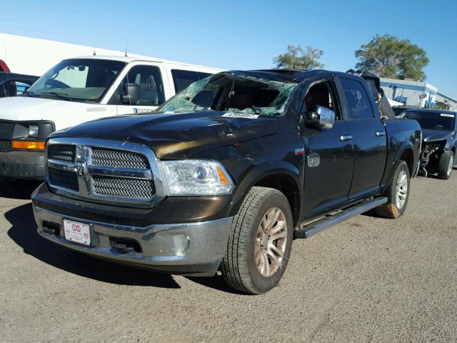 1C6RR7PT9DS605058 - 2013 RAM 1500 LONGH BROWN photo 2