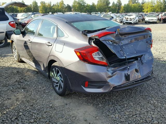 19XFC2F77GE223476 - 2016 HONDA CIVIC EX GRAY photo 3