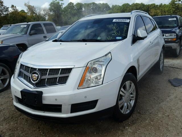 3GYFNAEY5AS622355 - 2010 CADILLAC SRX WHITE photo 2