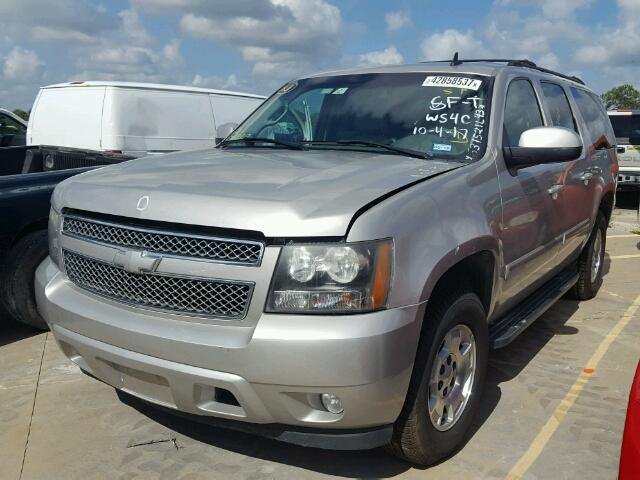 3GNFC16097G122450 - 2007 CHEVROLET SUBURBAN C BEIGE photo 2