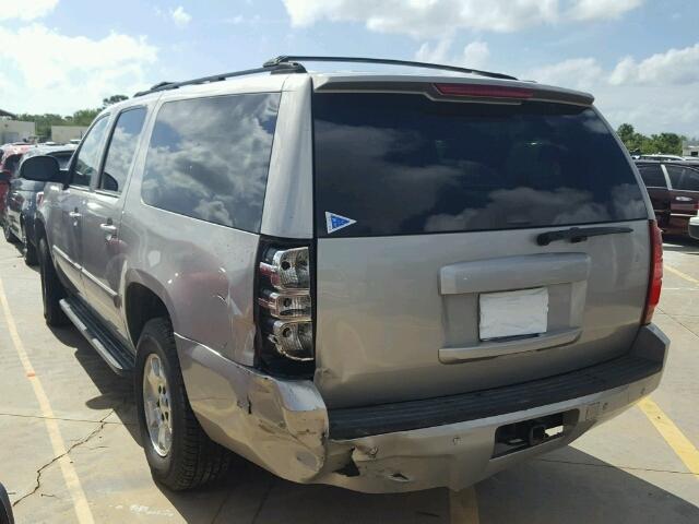 3GNFC16097G122450 - 2007 CHEVROLET SUBURBAN C BEIGE photo 3