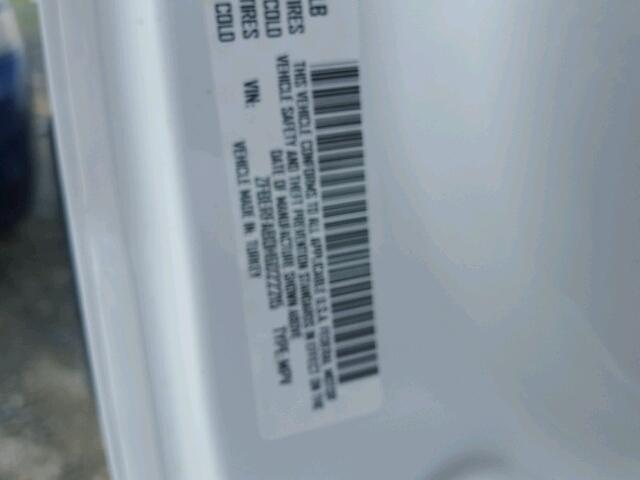 ZFBERFAB0H6D22215 - 2017 RAM PROMASTER 白色 照片 10