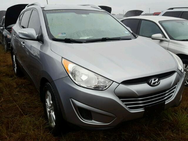 KM8JU3AC3CU340366 - 2012 HYUNDAI TUCSON SILVER photo 1