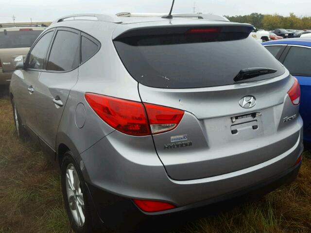 KM8JU3AC3CU340366 - 2012 HYUNDAI TUCSON SILVER photo 3