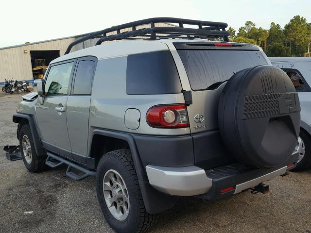 JTEBU4BF2CK121171 - 2012 TOYOTA FJ CRUISER SILVER photo 3