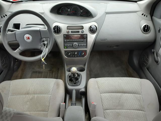 1G8AZ55F36Z105649 - 2006 SATURN ION LEVEL GRAY photo 9
