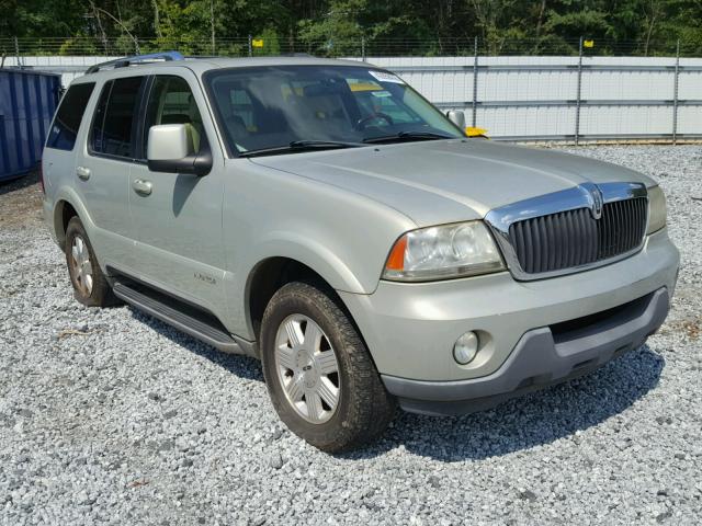 5LMEU68H23ZJ13237 - 2003 LINCOLN AVIATOR GOLD photo 1