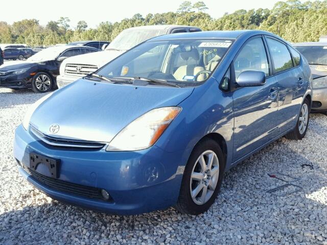 JTDKB20U587740390 - 2008 TOYOTA PRIUS BLUE photo 2