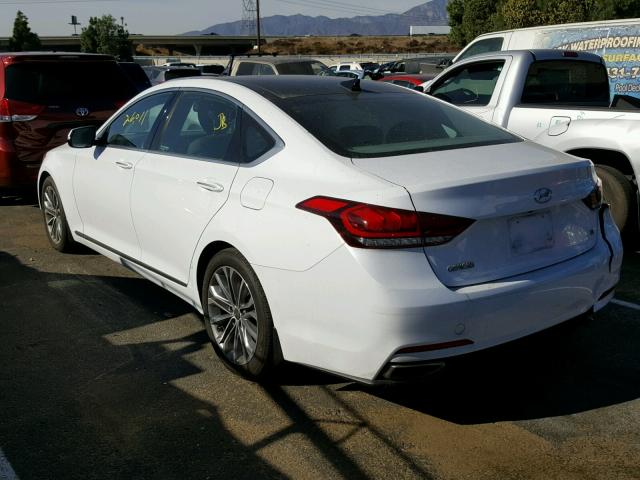 KMHGN4JE2GU111665 - 2016 HYUNDAI GENESIS 3. WHITE photo 3