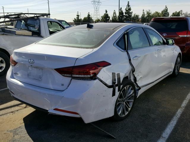 KMHGN4JE2GU111665 - 2016 HYUNDAI GENESIS 3. WHITE photo 4