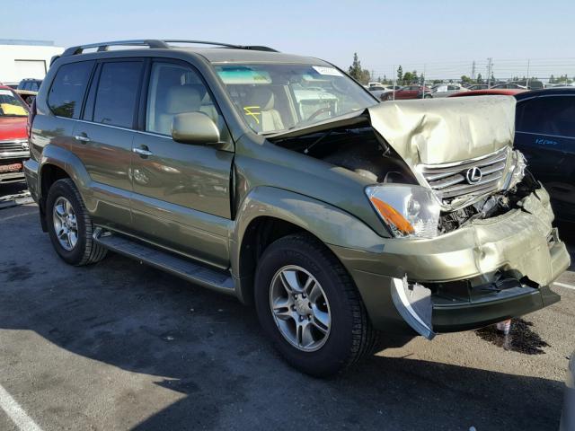 JTJBT20X880150553 - 2008 LEXUS GX GREEN photo 1