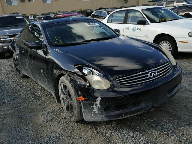 JNKCV54E57M904154 - 2007 INFINITI G35 BLACK photo 1