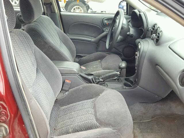 1G2NF52E12M681974 - 2002 PONTIAC GRAND AM S BURGUNDY photo 5