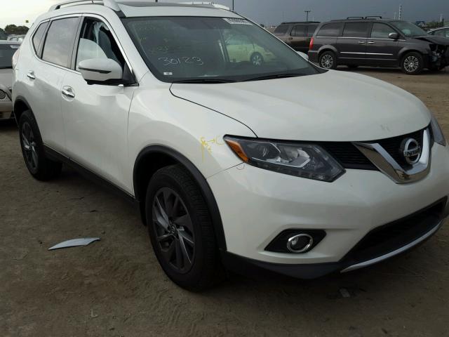 5N1AT2MV9GC835371 - 2016 NISSAN ROGUE WHITE photo 1