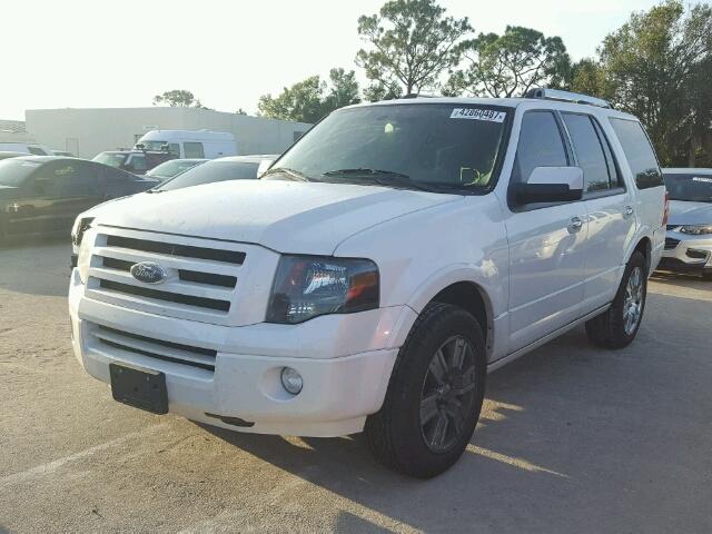 1FMJU1K50AEB71757 - 2010 FORD EXPEDITION WHITE photo 2