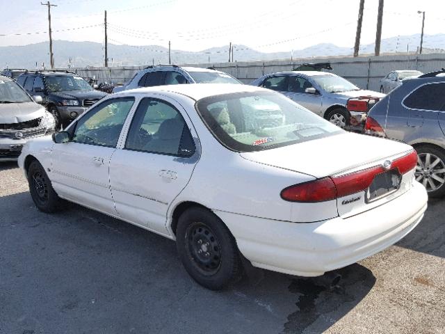 1FALP6533WK169317 - 1998 FORD CONTOUR WHITE photo 3