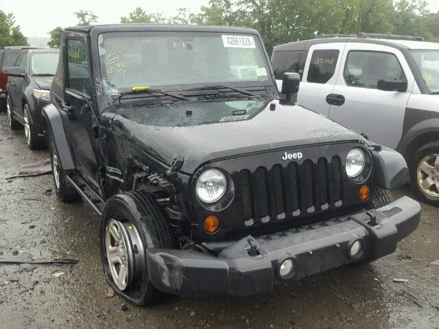 1C4AJWAG0DL547628 - 2013 JEEP WRANGLER S BLACK photo 1