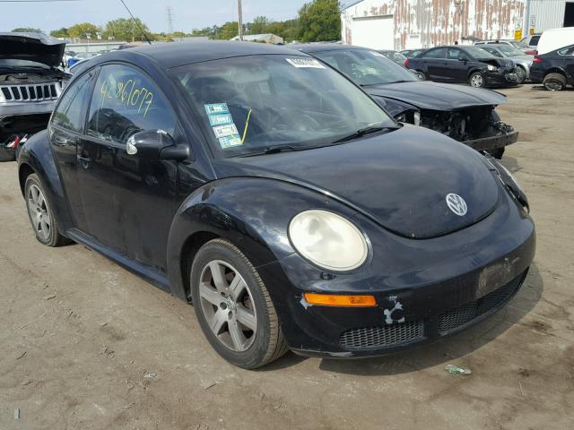 3VWPW31C96M405154 - 2006 VOLKSWAGEN NEW BEETLE BLACK photo 1