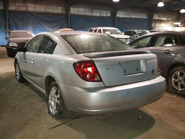1G8AM12F14Z209243 - 2004 SATURN ION LEVEL SILVER photo 3