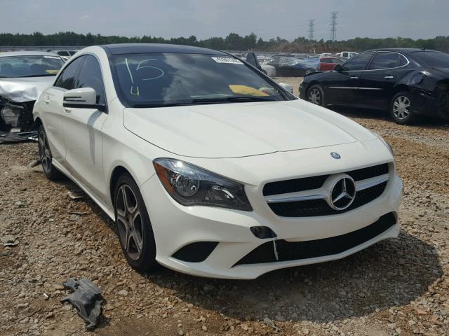 WDDSJ4EB6EN131439 - 2014 MERCEDES-BENZ CLA 250 WHITE photo 1