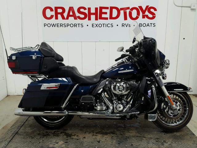 1HD1KEM18DB646359 - 2013 HARLEY-DAVIDSON FLHTK ELEC ლურჯი ფოტო 1