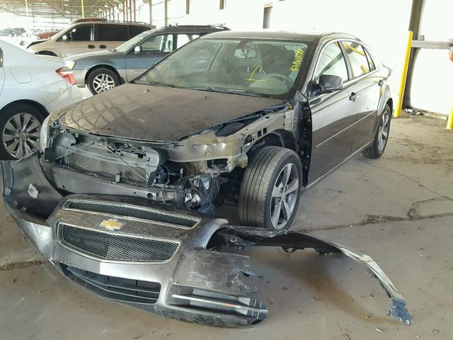 1G1ZC5E18BF339790 - 2011 CHEVROLET MALIBU 1LT ნაცრისფერი ფოტო 2