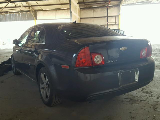 1G1ZC5E18BF339790 - 2011 CHEVROLET MALIBU 1LT ნაცრისფერი ფოტო 3