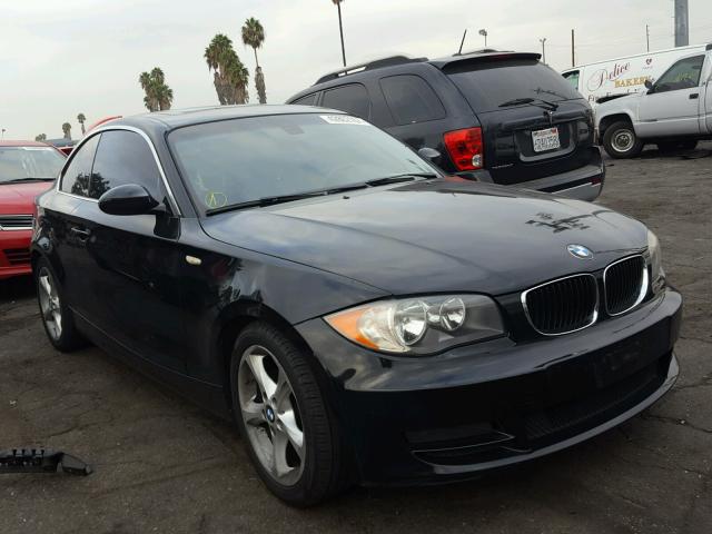 WBAUP73578VF08980 - 2008 BMW 128 I BLACK photo 1