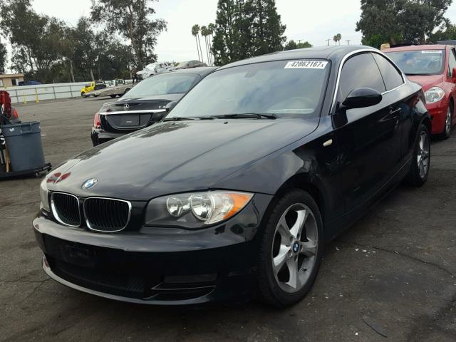 WBAUP73578VF08980 - 2008 BMW 128 I BLACK photo 2