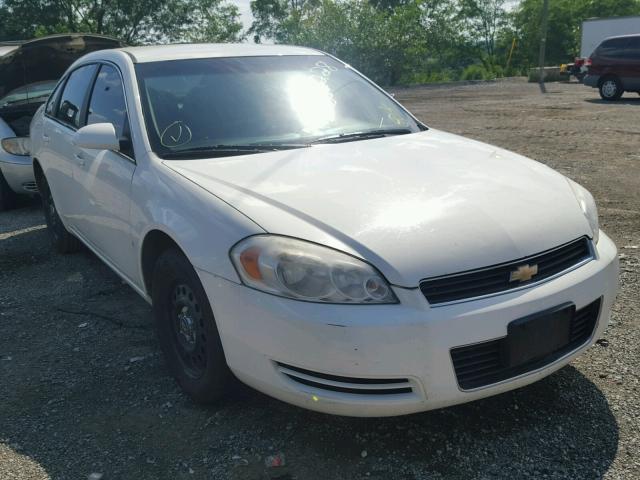 2G1WS583581324005 - 2008 CHEVROLET IMPALA POL WHITE photo 1