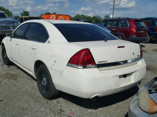 2G1WS583581324005 - 2008 CHEVROLET IMPALA POL WHITE photo 3