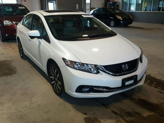 19XFB2F98FE031227 - 2015 HONDA CIVIC EXL 白色 照片 1