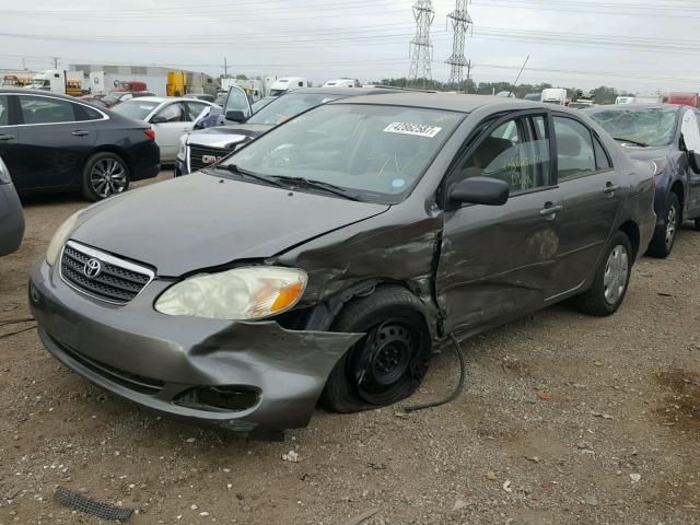 1NXBR32EX5Z402984 - 2005 TOYOTA COROLLA CE GRAY photo 2