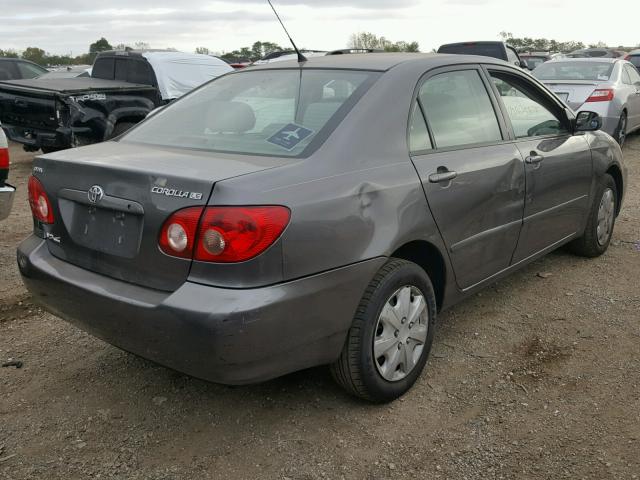 1NXBR32EX5Z402984 - 2005 TOYOTA COROLLA CE GRAY photo 4