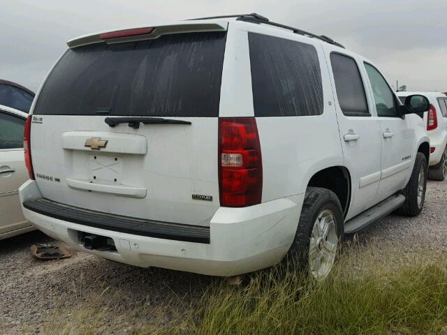 1GNEC233X9R162930 - 2009 CHEVROLET TAHOE C150 WHITE photo 4