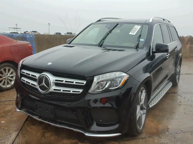 4JGDF7DE1HA838862 - 2017 MERCEDES-BENZ GLS BLACK photo 2