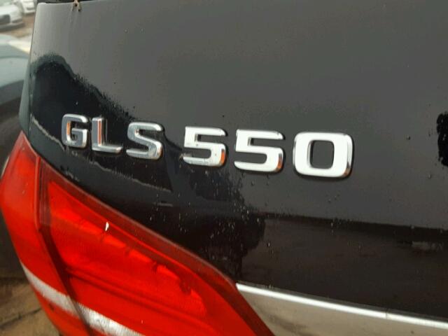 4JGDF7DE1HA838862 - 2017 MERCEDES-BENZ GLS BLACK photo 9