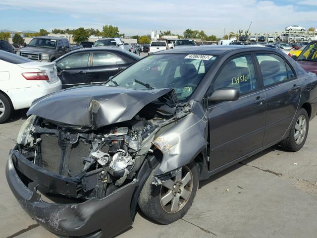 2T1BR32EX6C616960 - 2006 TOYOTA COROLLA CHARCOAL photo 2