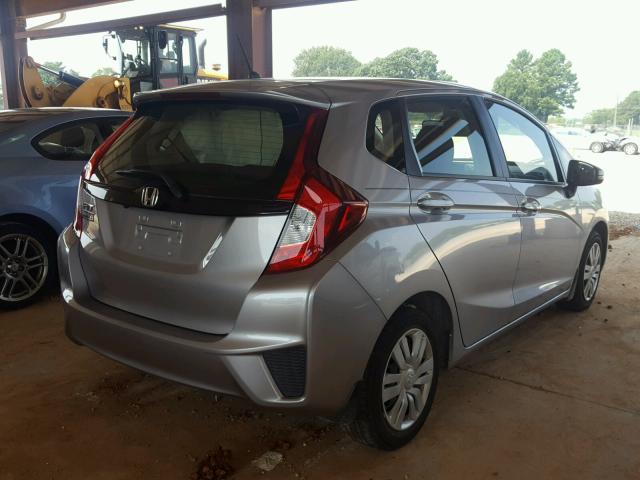 JHMGK5H55HS023343 - 2017 HONDA FIT LX SILVER photo 4