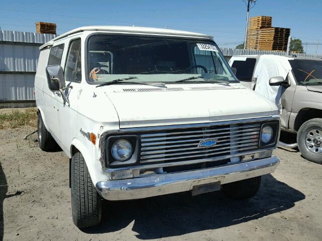 GE251U130013 - 1971 CHEVROLET VAN WHITE photo 1