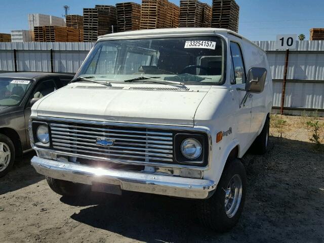 GE251U130013 - 1971 CHEVROLET VAN WHITE photo 2