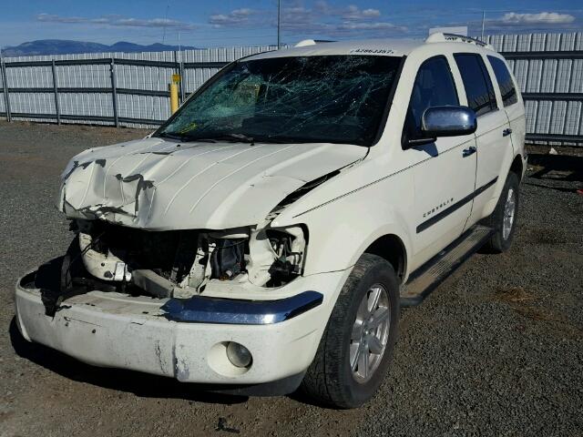 1A8HW58N88F107975 - 2008 CHRYSLER ASPEN LIMI WHITE photo 2