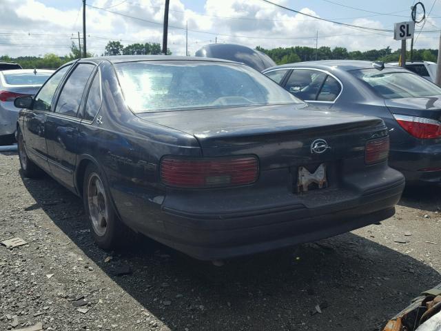 1G1BL52P6SR112218 - 1995 CHEVROLET CAPRICE / BLACK photo 3