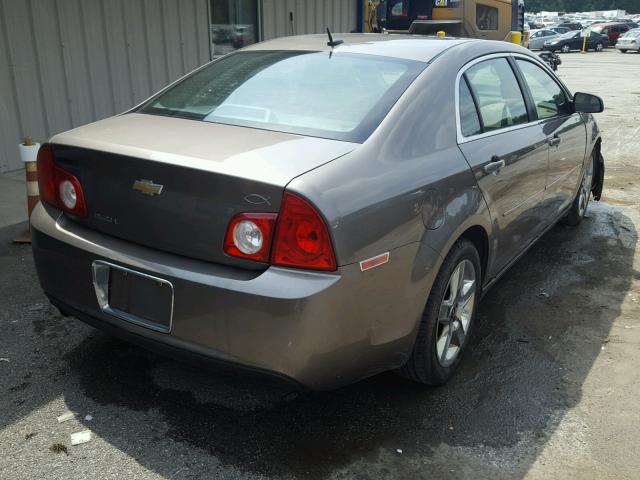 1G1ZC5EB1AF114098 - 2010 CHEVROLET MALIBU 1LT BROWN photo 4