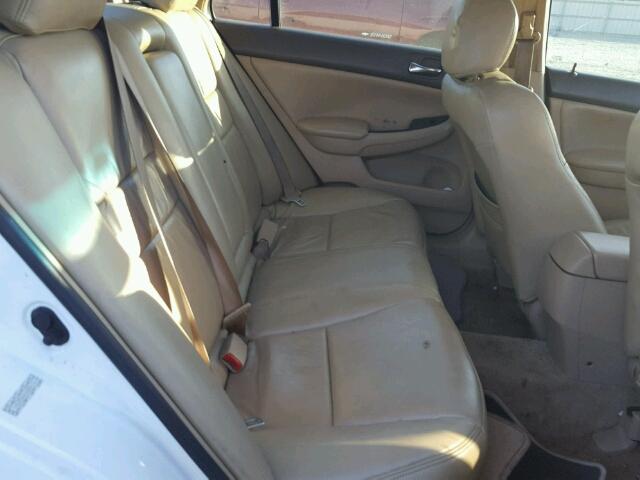 1HGCM56466A098156 - 2006 HONDA ACCORD LX WHITE photo 6