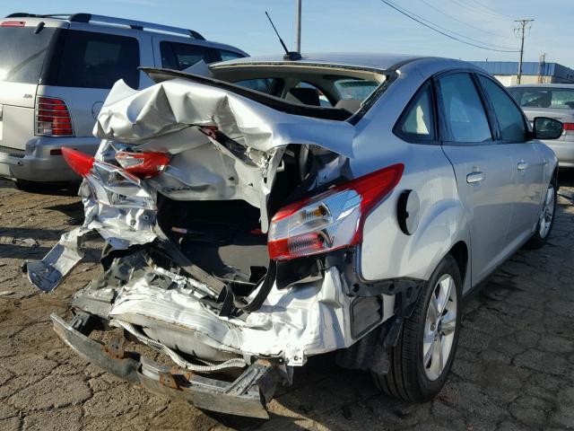 1FADP3F25EL235724 - 2014 FORD FOCUS SE SILVER photo 4