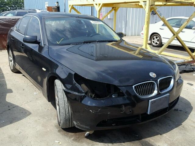 WBANF33547CS40994 - 2007 BMW 525 XI BLACK photo 1