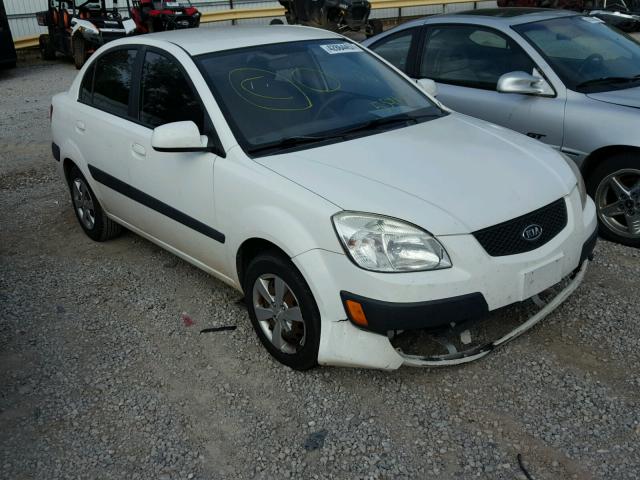 KNADE223796550910 - 2009 KIA RIO BASE WHITE photo 1