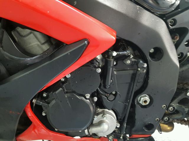 JS1GN7DA962118227 - 2006 SUZUKI GSX-R600 K RED photo 11